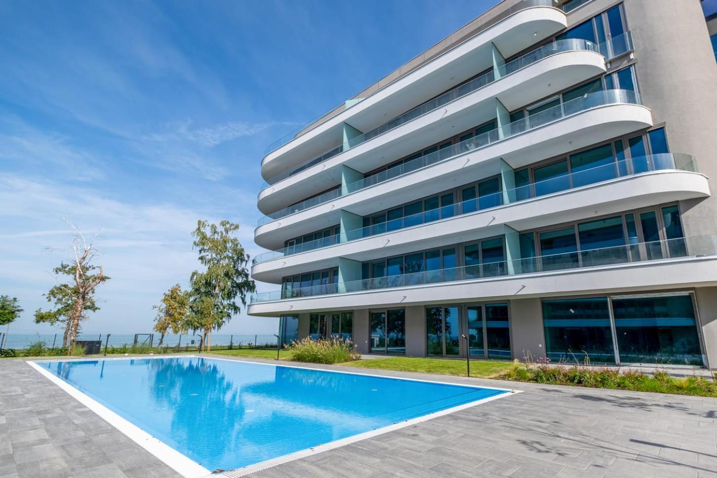 Myflat Wave Luxury 44 Suite Siofok Dış mekan fotoğraf